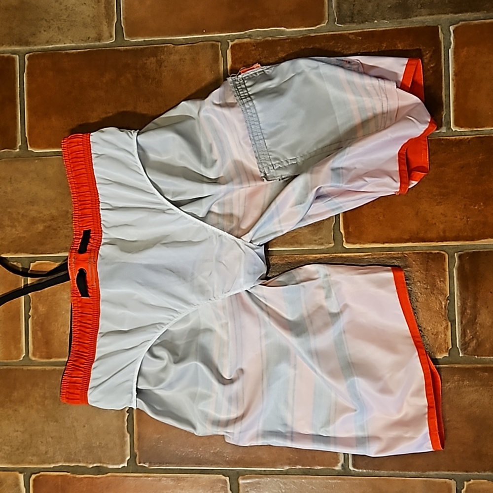 Striped Swim Trunks - Picture 11 of 13